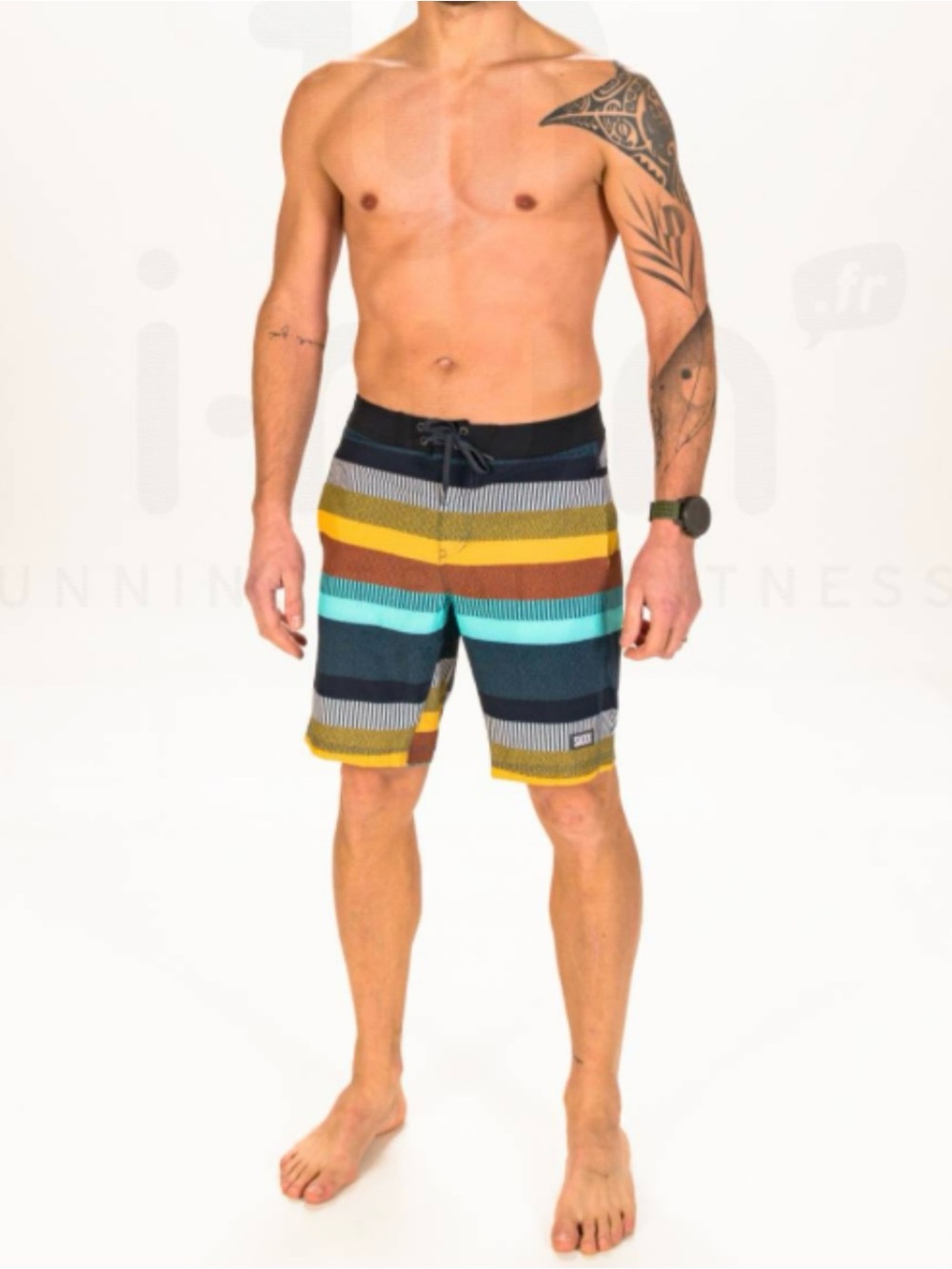 Saxx Mens Betawave 2N1 Lined Short Size 38 Style# SXSW02L NWT!